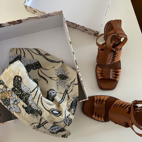 Ulla Johnson Madeira Twist Hi Heel sz 37.5 fit like 7.5 - Picture 8 of 9